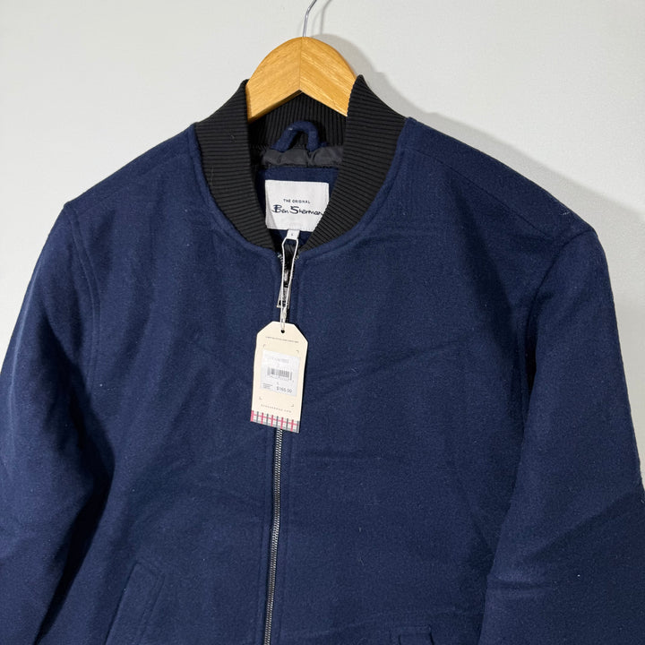 BEN SHERMAN BEN COLLAR WOOL JACKET BRAND NEW