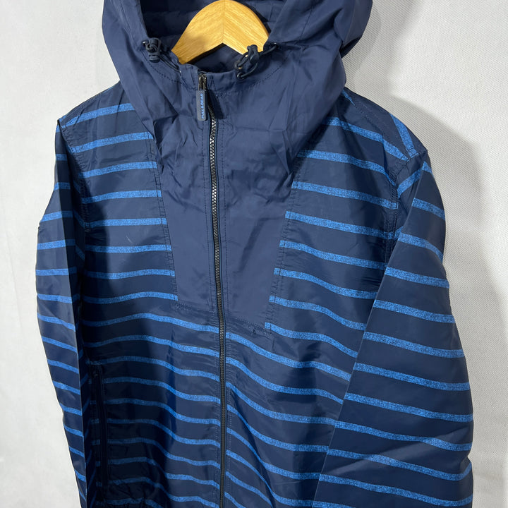 PULL&BEAR PARACHUTE JACKET WITH HOOD