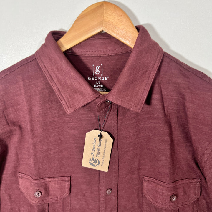 GEORGE DOUBLE POCKETS TSHIRT FABRIC SHIRT