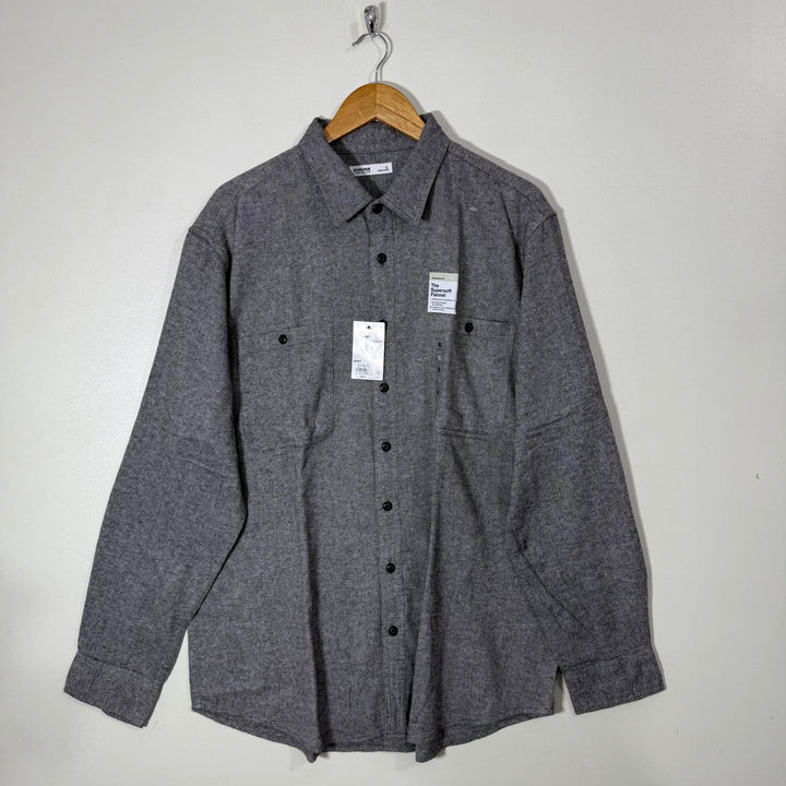 SONOMA SUPERSOFT DOUBLE POCKETS FLANNEL COTTON SAFARI SHIRT BRAND NEW