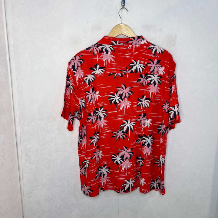 H&M SAFARI COLLAR HALF SLEEVES HAWAI SHIRT - JS BROTHERS 