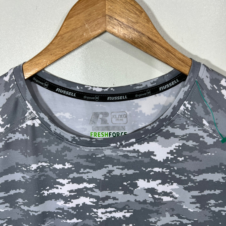 RUSSELL FRESH FORCE CAMOUFLAGE SPORT TSHIRT