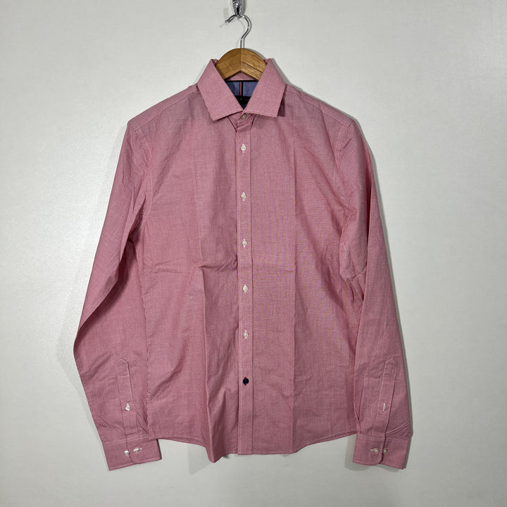 TOMMY HILFIGER SLIM FIT NON IRON CHECKERED SHIRT