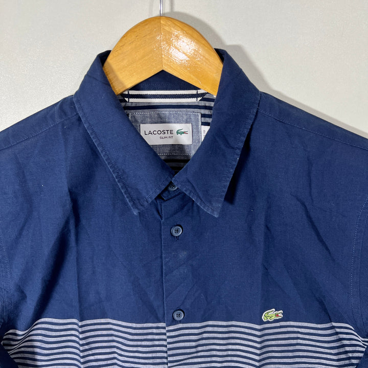 LACOSTE SLIM FIT HALF SLEEVES SHIRT