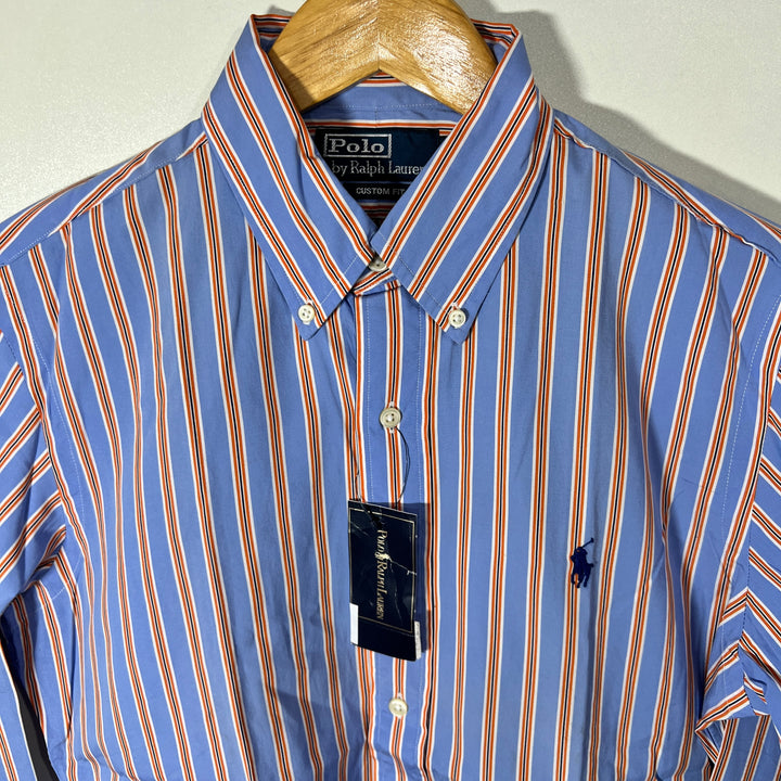 RALPH LAUREN POLO BUTTON DOWN COTTON SHIRT BRAND NEW