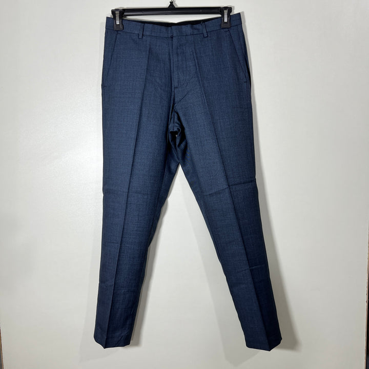 CALVIN KLEIN TEXTURED DRESS PANT WITHOUT STRETCH