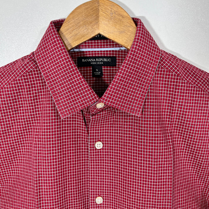 BANANA REPUBLIC GANT FIT CHECKERED SHIRT