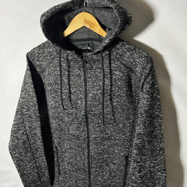 SOLID DENMARK SWEAT JACKET INNER FLEECE WITH HOOD