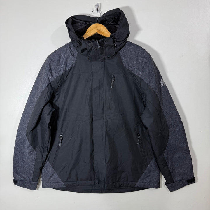 ZEROXPOSUR WINDBREAKER JACKET WITH DETACHABLE HOOD
