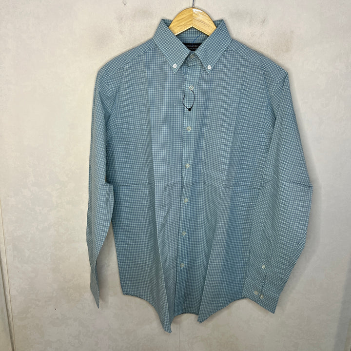 ROUND TREE BUTTON DOWN FORMAL COTTON SHIRT