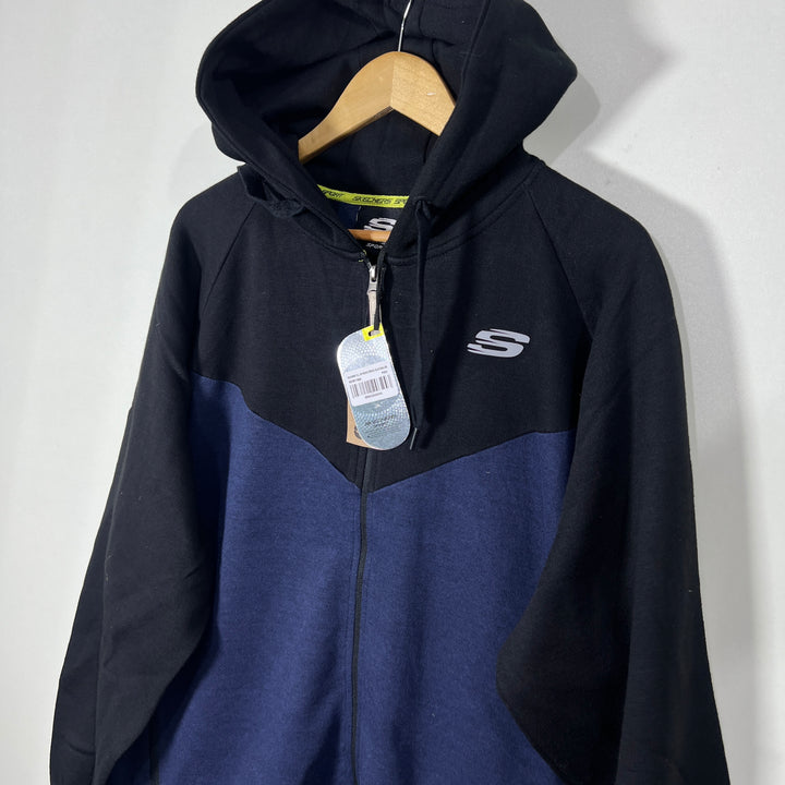 SKECHERS SWEAT JACKET BRAND NEW INNER FLEECE WITH HOOD