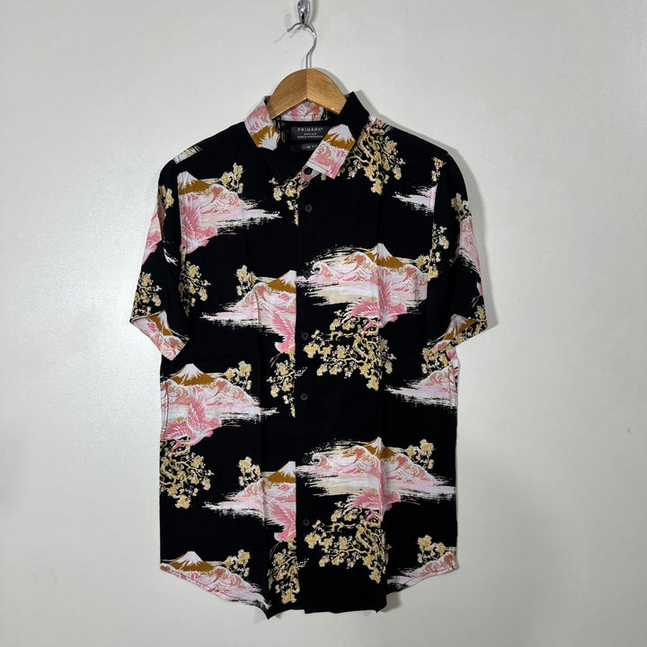 PRIMARK SAFARI COLLAR HALF SLEEVES SHIRT