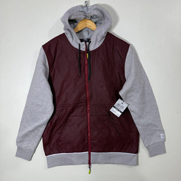 ICNY SPORT REFLECTIVE SPECIALIST RIDE & RUN SAFE PUFFER JACKET BRAND NEW WITH HOOD