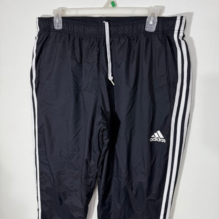 ADIDAS LOOSE FIT PARACHUTE SPORT TROUSER BLACK COLOUR