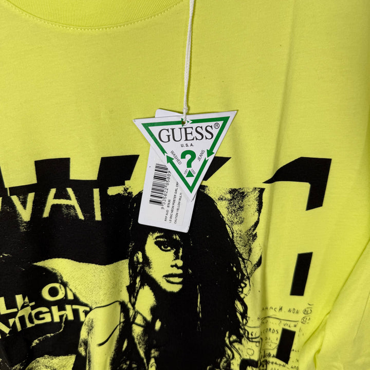 GUESS ECO LONG SLEEVES COTTON TSHIRT BRAND NEW