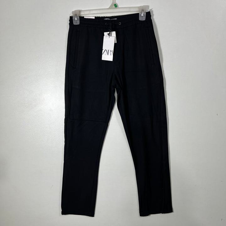 ZARA SLIM FIT COTTON JOGGER PANT BRAND NEW BLACK COLOUR WOTH STRETCH