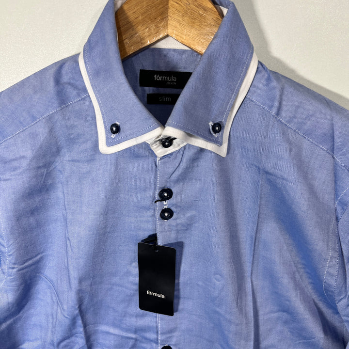 FORMULA JOVEN SLIM FIT DOUBLE COLLAR SHIRT BRAND NEW