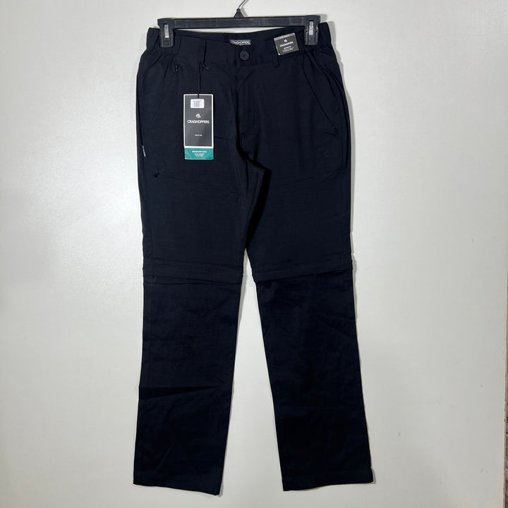 GRAGHOPPERS ACTIVE FIT CONVERTIBLE PERFORMANCE PANT BRAND NEW WITH STRETCH BLACK COLOUR