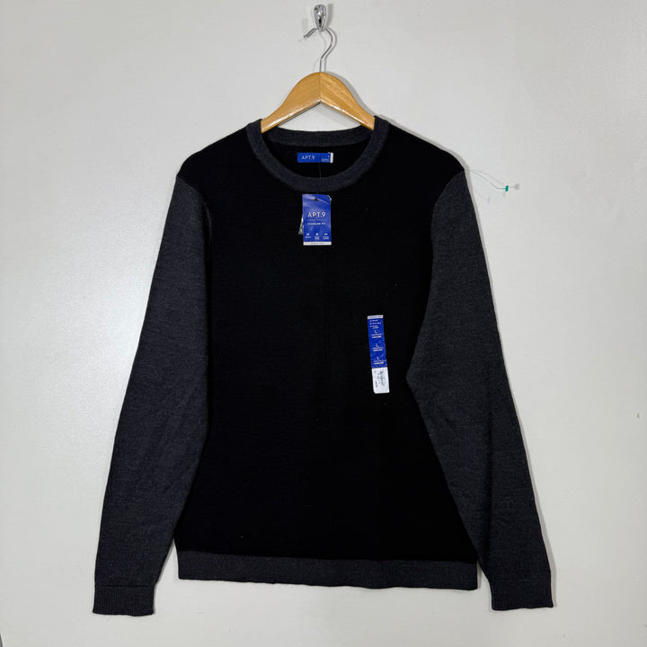 APT.9 ULTRA SOFT MACHINE WASHABLE MERINO WOOL SWEATER BRAND NEW