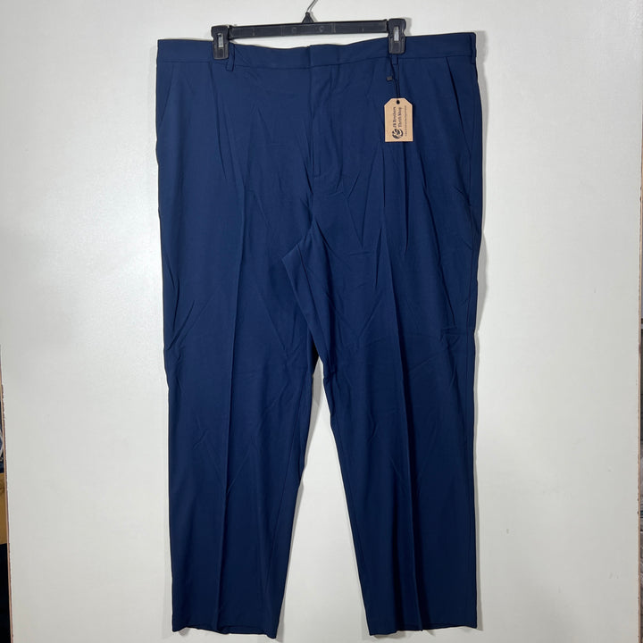 VAN HEUSEN STRAIGHT FIT PERFORMANCE PANT WITH STRETCH
