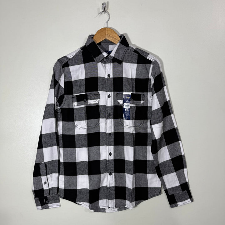 GEORGE SUPERSOFT DOUBLE POCKETS CHECKERED SHIRT BRAND NEW