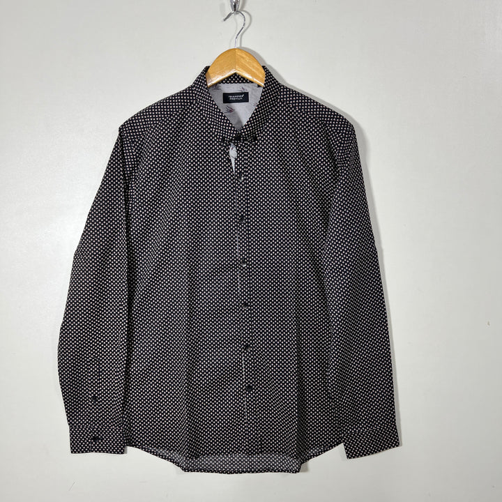7DIAMOND BUTTON DOWN CASUAL COTTON SHIRT