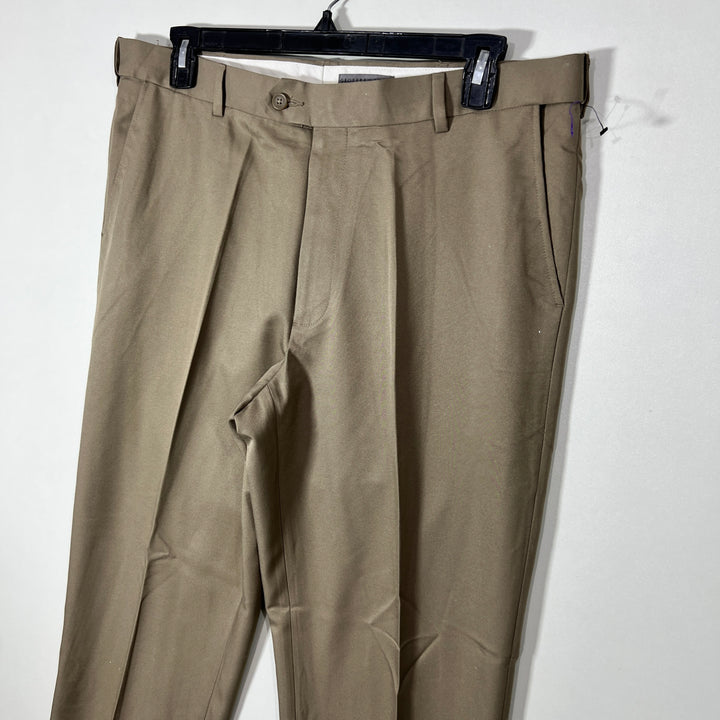 GEOFFREY BEENE STRAIGHT FIT DRESS PANT WITHOUT STRETCH