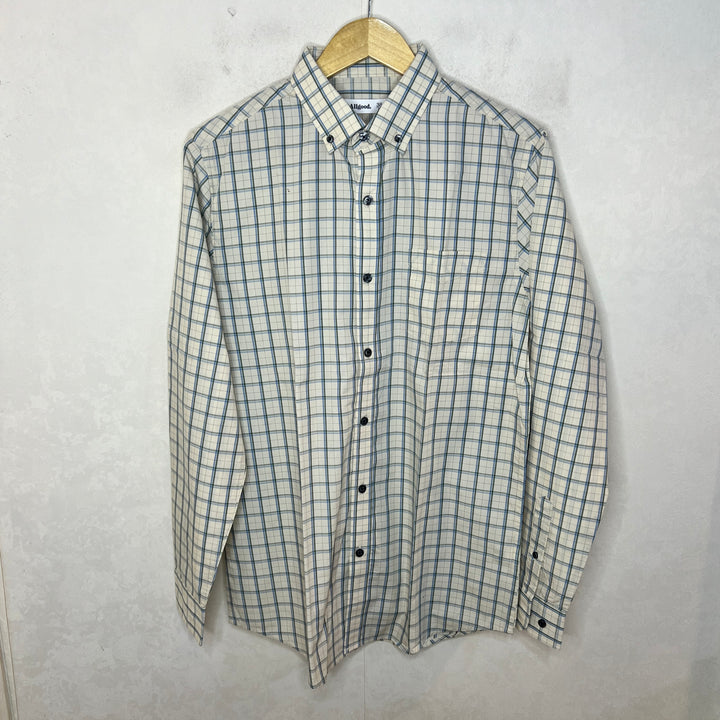 ALLGOOD BUTTON DOWN CASUAL COTTON SHIRT