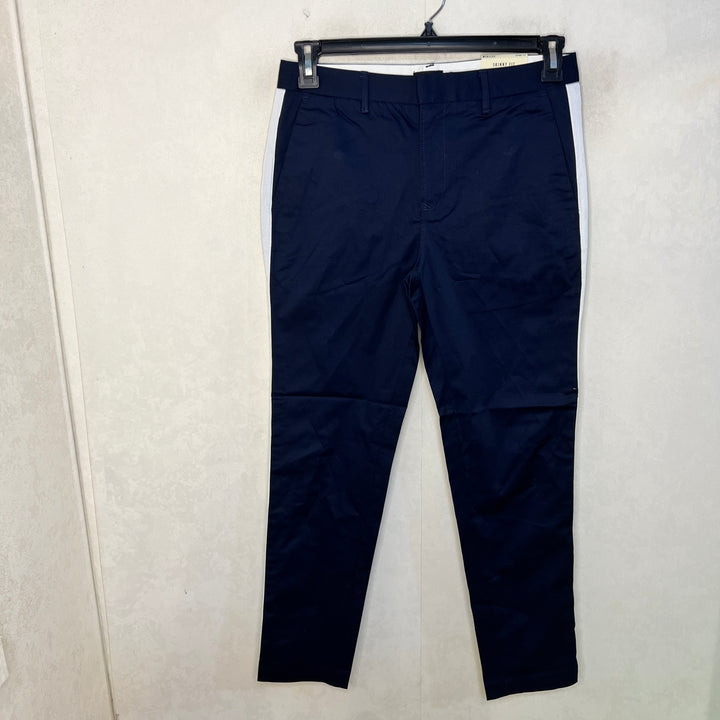 RIVER ISLAND SKINNY FIT NAVY BLUE COTTON CHINO PANT BRAND NEW