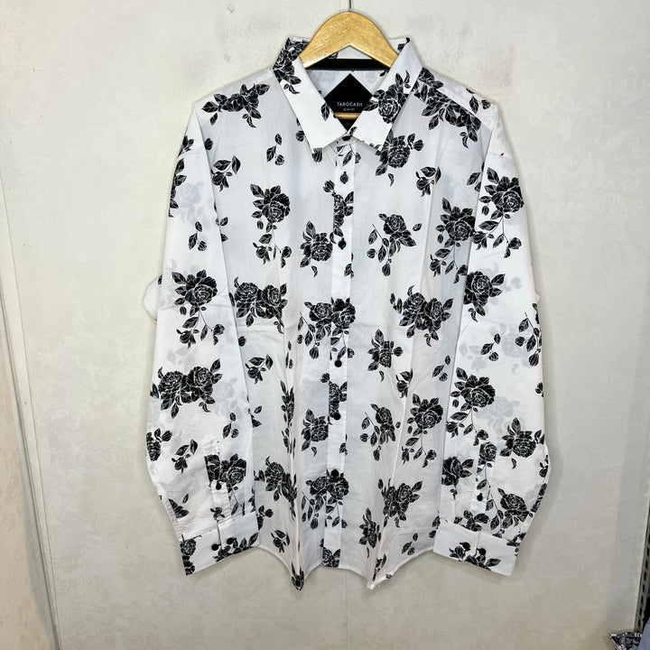 TAROCASH SLIM FIT CASUAL COTTON SHIRT