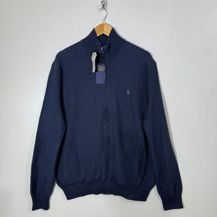RALPH LAUREN POLO FULL ZIP COTTON SWEAT JACKET BRAND NEW
