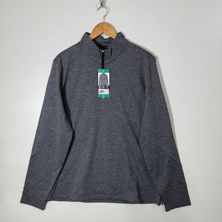 GERRY MOISTURE WICKING QUICK DRY 4 WAY STRETCH HALF ZIP SPORT PULLOVER BRAND NEW