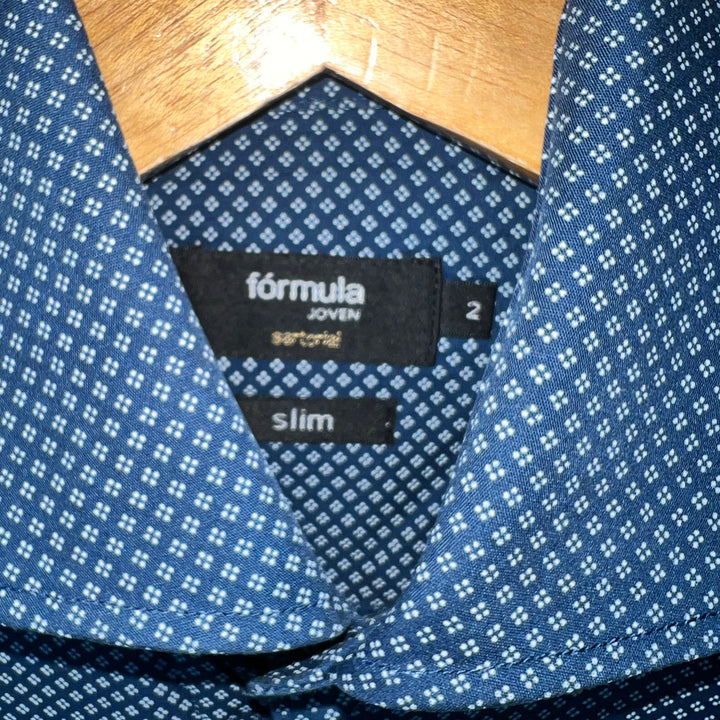 FORMULA SLIM FIT COTTON SHIRT
