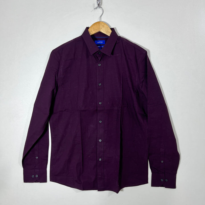 APT.9 PREMIER FLEX NON IRON COTTON SHIRT