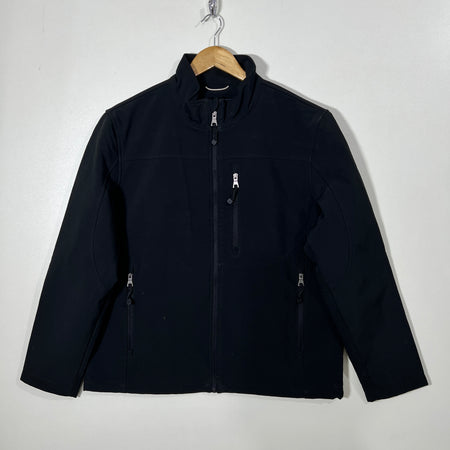 BASS SOFT SHELL WINDBREAKER JACKET INNER FLEECE