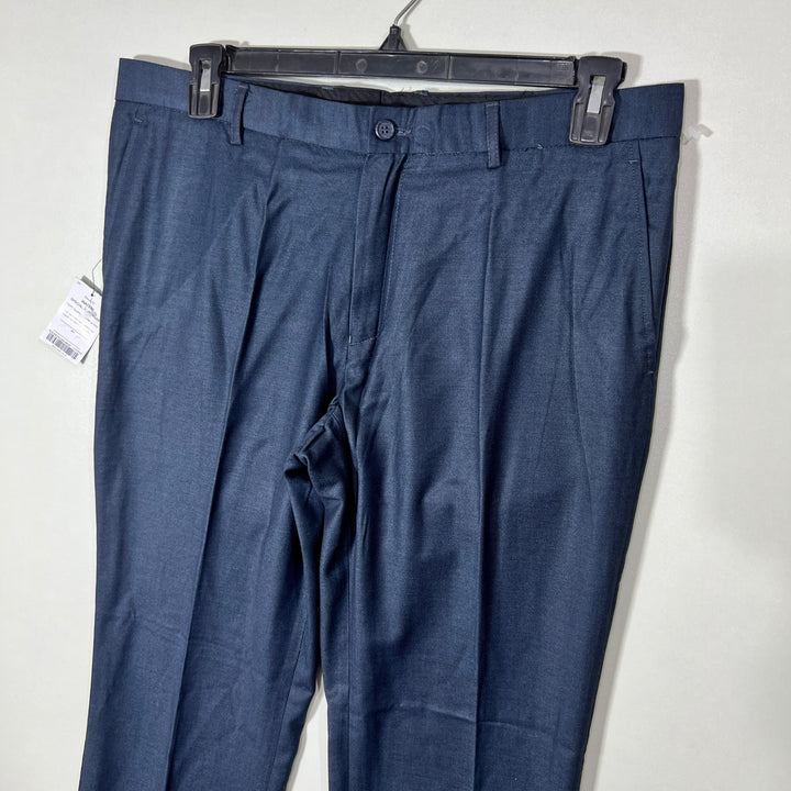 NEXT SLIM FIT TEXTURED DRESS PANT BRAND NEW WITHOUT STRETCH BLUE COLOUR