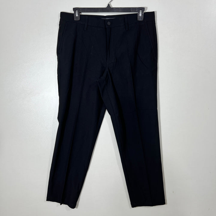 32 STRAIGHT FIT PERFORMANCE PANT WITH STRETCH BLACK COLOUR