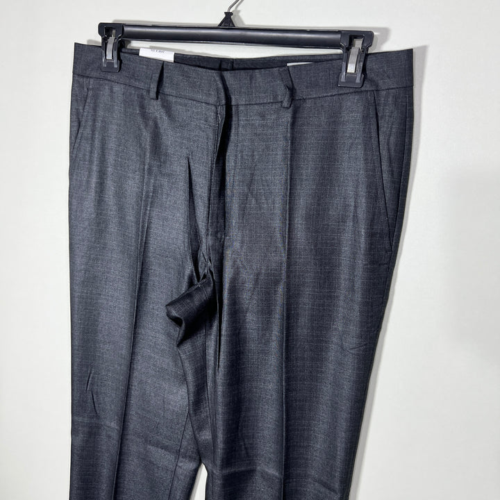 KENNETH COLE MODERN FIT PERFORMANCE FABRIC COMFORT WAISTBAND TEXURE DRESS PANT BRAND NEW