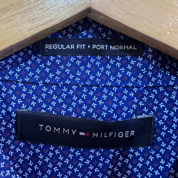 TOMMY HILFIGER REGULAR FIT LONG SLEEVES COTTON SHIRT - JS BROTHERS 