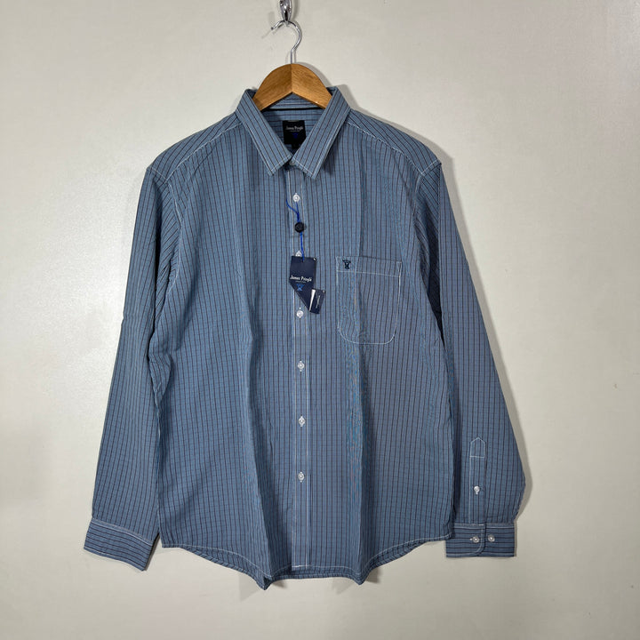 SABA CHECKERED SEMI FORMAL SHIRT