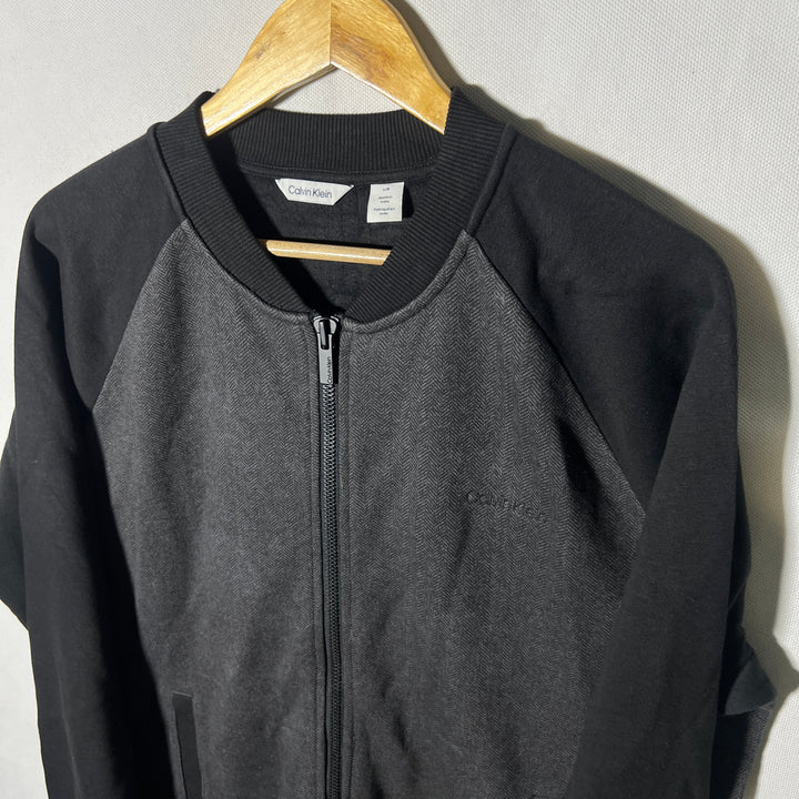 CALVIN KLEIN BEN COLLAR FLEECE JACKET