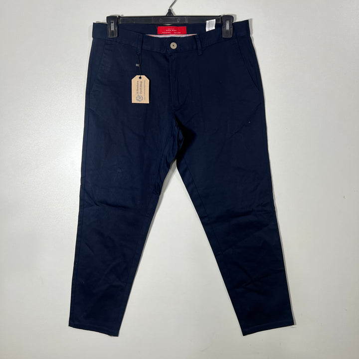 ZARA SLIM FIT COTTON CHINO PANT WITH STRETCH