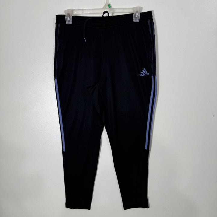 ADIDAS AEROREADY SPORT TROUSER SIDE ZIP POCKETS BLACK COLOUR