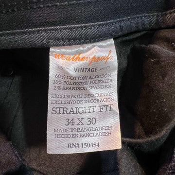 WATHERPROOF STRAIGHT FIT COTTON PANT WITH STRETCH - JS BROTHERS 