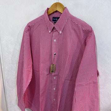 RALPH LAUREN POLO CLASSIC FIT BUTTON DOWN CHECKERED SHIRT - JS BROTHERS