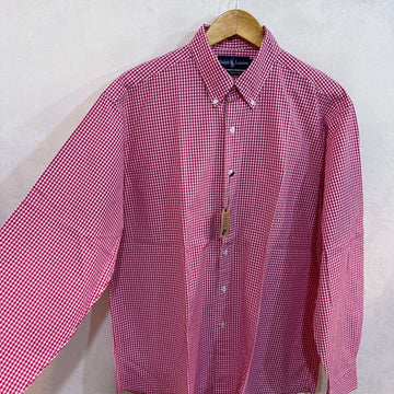 RALPH LAUREN POLO CLASSIC FIT BUTTON DOWN CHECKERED SHIRT - JS BROTHERS