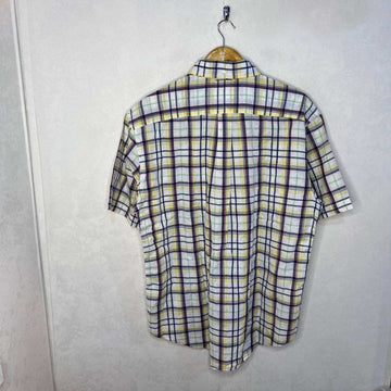 TOMMY HILFIGER BUTTON DOWN HALF SLEEVES CHECKERED CASUAL SHIRT - JS BROTHERS