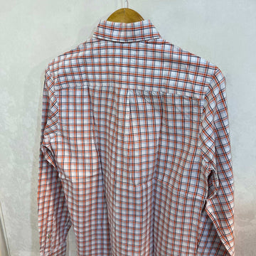 TOMMY HILFIGER CUSTOM FIT BUTTON DOWN CHECKERED SHIRT WITH STRETCH - JS BROTHERS